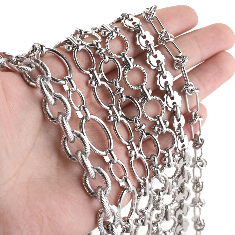 stainless steel jewelry chains bulk