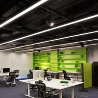 Luz LED lineal de acrílico para exterior, decoración de iluminación de edificio, contorno de fachadas