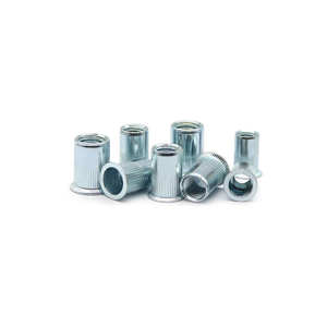 Rivet à tête moletée de haute qualité M3 M4 M5 M6 M8 M10 M12, insert fileté, fixation automobile - Product Image 1