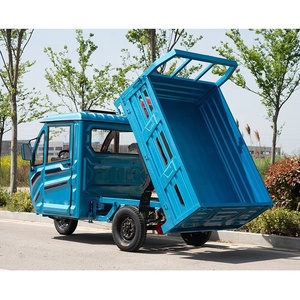 <span class=keywords><strong>Tricycle</strong></span> électrique à <span class=keywords><strong>3</strong></span> roues entièrement fermé pour usage domestique 1000W motorisé 60V tension 400kg charge utile approuvée EEC pour passager - Product Image 2