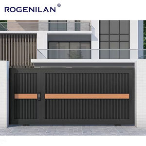 Puerta Automática de Aluminio para Jardín de Villa Rogenilan 2026, Puerta Corredera Eléctrica para Entrada de Patio y Entrada de Vehículos - Product Image 2