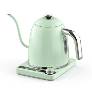 Bouilloire électrique intelligente vert clair à col de cygne 1,0 L avec réglage de la température et fonction maintien au chaud - Product Image 2