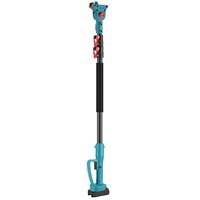 Scie à branches télescopique avec perche d'extension, scie d'élagage en hauteur, taille-branches portatif allongé pour jardin