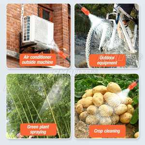 Hidrolavadora de Alta Presión de 70 BAR y 22000 mAh, Autobombearseñable, con 80 Minutos de Autonomía, Pistola de Agua Inalámbrica para Lavado de Autos con Batería de Iones de Litio, 220V - Product Image 4