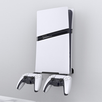 Support mural pour console PS5 Pro, compatible avec PS5 Slim et PS5 Pro, accessoires de jeu avec dissipation thermique creuse
