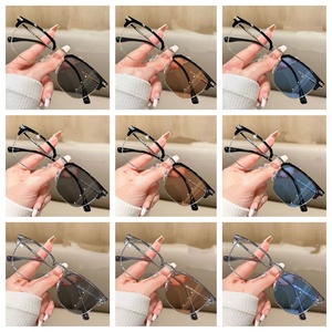 <span class=keywords><strong>Lunettes</strong></span> photochromiques carrées de haute qualité pour hommes, <span class=keywords><strong>anti</strong></span>-<span class=keywords><strong>lumière</strong></span> <span class=keywords><strong>bleue</strong></span>, à changement de couleur, protection <span class=keywords><strong>UV</strong></span>, pour l'extérieur - Product Image 3