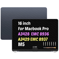 شاشة عرض LCD بديلة من GBOLE لجهاز MacBook Pro 16 بوصة M5 2026 A3428 (EMC 8936) و M5 2026 A3429 (EMC 8937) من الفئة A+