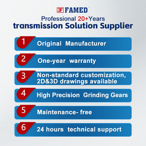 Riduttore Armonico TQG ad Alta Precisione per Robot CNC Serie <span class=keywords><strong>CSF</strong></span> con Coppia da 9-2041 Nm e Rapporti Personalizzabili - Product Image 6