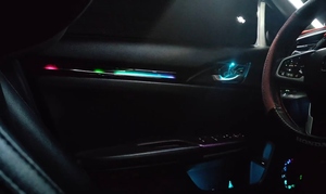 Môi trường xung quanh ánh sáng Streamer năng động + Yên sợi cho HONDA CIVIC (2016-2021) - Product Image 5