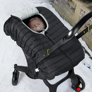<span class=keywords><strong>Funda</strong></span> Impermeable Universal para Cochecito de Bebé, Cubre Asientos de Coche para Bebés con Forro de Felpa - Product Image 6