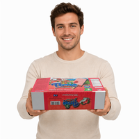 Emballage alimentaire de boîte en carton de popsicle de papier kraft personnalisée avec le revêtement UV options d'impression de gaufrage de stratification mate et brillante