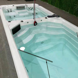 Piscina de entrenamiento de lujo de 8m, dos zonas, flujo contador, <span class=keywords><strong>swimspa</strong></span>, exterior - Product Image 5