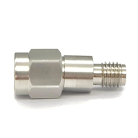 Adaptateur coaxial RF haute fréquence S MA/SSMA-JKG, connecteur coaxial à ondes millimétriques, matériau en acier inoxydable, 50 ohms