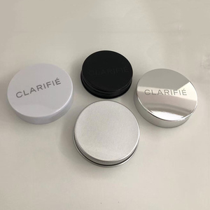 Prix d'usine 53mm 58mm bouchons en plastique en aluminium couvercles à vis avec impression de logo laser pour pots en verre crème - Product Image 3