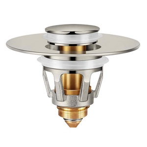 Brass Revolutionary <b>Bathroom</b> Accessories & Essentials, <b>Bathroom</b> Sink Stopper, <b>Bathroom</b> Sink Drain Strainer - Product Image 1