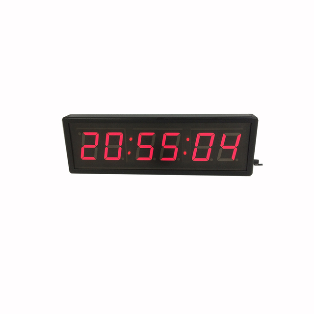1.5 Inch Mini Electric Digital Display Metal Square Wall Clock Contemporary Design Still Life Pattern Antique Style Plug Powered
