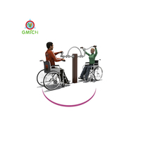 Elliptique de fitness extérieur inclusif pour personnes à mobilité réduite – Équipement d'exercice adaptatif, durable et portable pour un jeu actif et accessible