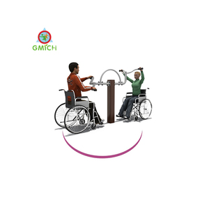 Elliptique de <span class=keywords><strong>fitness</strong></span> extérieur inclusif pour personnes à mobilité réduite – Équipement d'exercice adaptatif, durable et portable pour un jeu actif et accessible - Product Image 2