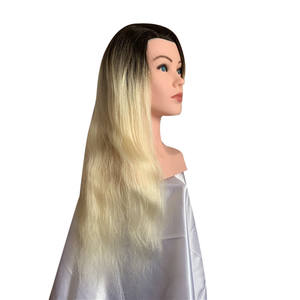 Mannequin naturel de tête d'entraînement, <span class=keywords><strong>pour</strong></span> <span class=keywords><strong>coiffeur</strong></span> - Product Image 3