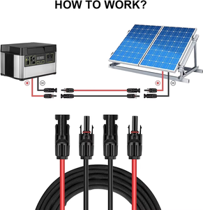 قارب منزلي 15FT 10AWG RV تمديد كابل أنثى ذكر موصل تسخير الأسلاك في الهواء الطلق - Product Image 2