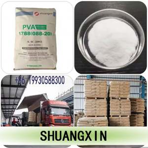 Aditivos químicos de construcción Buena calidad PVA 2488 Alcohol de polivinilo Materias primas Pva para hacer pegamento - Product Image 3