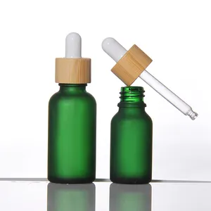 2024 Wholesale Skin Care Serum 30ml 60ml 120ml 1oz 2oz 4oz Amber Essential Oil Round Brown Glass Dropper Bottle 30ml