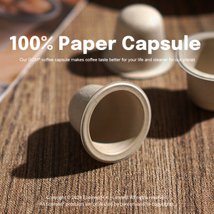 Cápsulas de Café Compostables Ecoinno Hechas en China, 100% Celulosa Pura, Aptas para el Sistema <span class=keywords><strong>Nespresso</strong></span> - Product Image 1