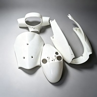 Pièces ABS pour moto Suzuki EFI LET'S4, pièces de carénage Suzuki 50 EFI Lets4, panneau de protection en plastique