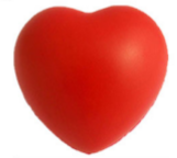 En forme de cœur