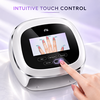 Nouvelle Lampe à Ongles Portable Intelligente à LED UV Haute Puissance avec Suivi de Lumière IA, Respectueuse de la Peau, Capteur Intelligent, Professionnelle pour Vernis Gel à Domicile