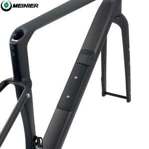 Kit de cadre de vélo de gravier en carbone avec patte de dérailleur UDH et boîte à outils intégrée - Product Image 3