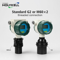 Holykell Ultraschall-Füllstandsensor mit 5m bis 60m Reichweite für Kontaktloses Überwachungssystem für Dieselkraftstofftanks, Hydrauliköl und Flüssigkeiten