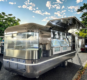 Remolque de Café, Restaurante de Pizza, Carrito de Hot Dogs, Camión de Comida Móvil, Furgoneta de Cocina - Product Image 2