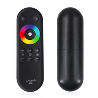 Contrôleur RF sans fil 2,4 G RGB, télécommande multi-zones, réglage précis des couleurs, modes de dégradé/clignotement, contrôle facile de l'éclairage de bande LED