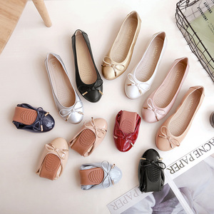Zapatos Planos de Ballet Portátiles para Mujer, Mocasines de Talla Grande para Niñas, Zapatos Cómodos para Después de la Fiesta, Personalizables con Logotipo - Product Image 2