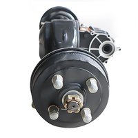 Moteur sans balais personnalisé Faradyi basse vitesse CC 12V/24V 1300W pour essieu arrière, différentiel à courroie, véhicule à quatre roues, ventilateur pour tricycle