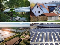 Panneaux solaires d'occasion 450w 455w 460w 550w 650w Produits d'énergie solaire d'occasion Panneau photovoltaïque Énergie solaire photovoltaïque