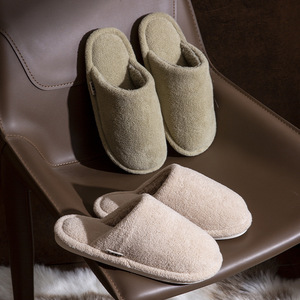 Nouvelle Arrivée 2024 – <span class=keywords><strong>Chaussons</strong></span> en Lin et Coton Rembourrés en PVC pour Hommes et Femmes – Automne Hiver – Intérieur Maison – Chaleur et Antidérapants - Product Image 3