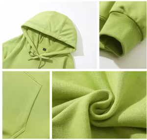 Dropshipping Sweat à capuche vintage brodé sur mesure avec logo imprimé Sweatshirts à capuche et sweatshirts de marque pour hommes - Product Image 2