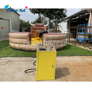 Juego comercial de toro mecánico Máquina de paseo de toro mecánico Simulador de adultos Montar toro mecánico a la venta - Product Image 1
