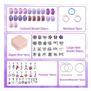 Luxury Platinum Plated 76pcs Bracelet for Women with Crystal Pendant Fashion Jewelry Trendy Stainless Steel <b>Beaded</b> Bracelet 2025 - Product Image 2