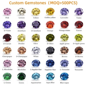 JXX Vente en gros – Ensemble de bagues de mariage tendance en laiton inaltérable, plaqué or 14 carats, avec zircone cubique 5A, pour fiançailles - Product Image 4