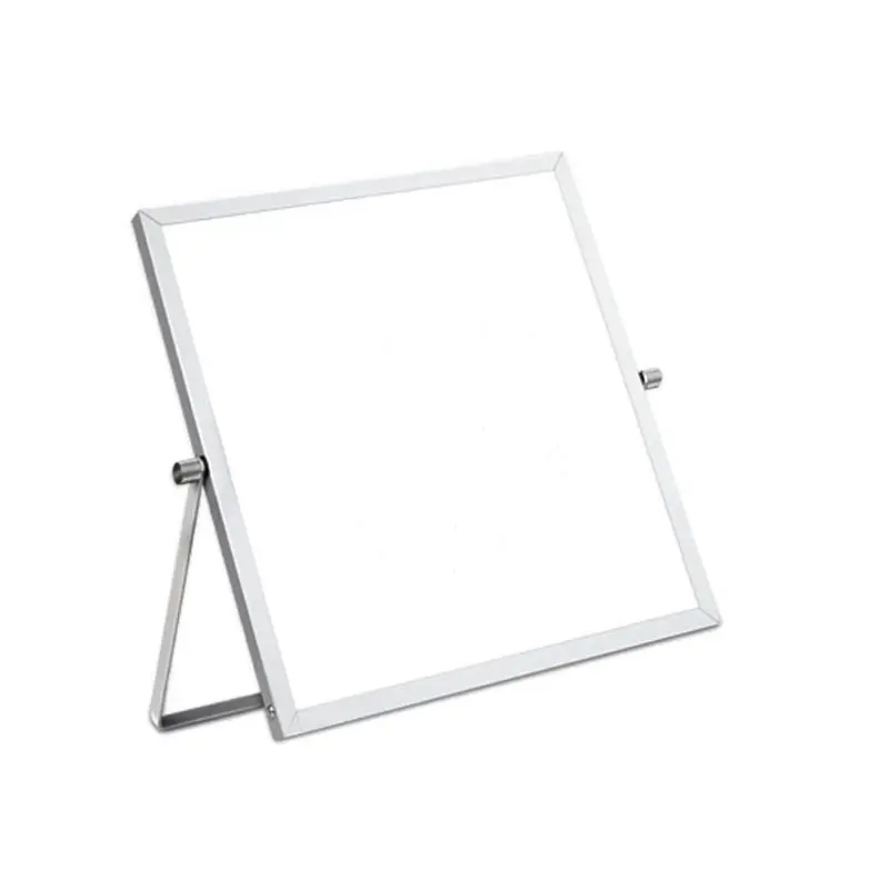 Aluminum frame magnetic whiteboard desktop memo writing dry erase kids whiteboard