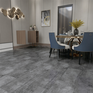 Efecto Marber de piedra de lujo Click UV-Coating Spc Flooring Suelo de tablones de vinilo con acolchado insonorizado - Product Image 5
