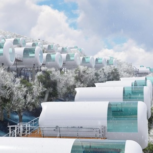 แผงแซนวิชบ้านภาชนะบรรจุแบบบูรณาการแคปซูลพื้นที่สำหรับโรงแรมอพาร์ทเมนต์บ้านบาร์สวนสาธารณะใช้ห้องนอนการออกแบบที่ทันสมัยห้องนอนวิลล่า - Product Image 6