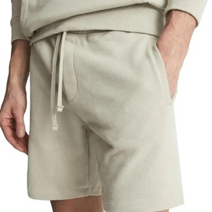 Pantalones Cortos Deportivos de Algodón Francés con Cordón, Personalizados con Logotipo, de Alta Calidad, en Todos los Colores, con Impresión en Serigrafía, para Hombre - Product Image 4