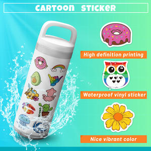 מתנה חינם אלפבית סִגְנוֹן 100 יחידות 4cm מדבקות ויניל קטנות וחמודות לאותיות עבור סקייטבורד גיטרה VSCO דקור - Product Image 5