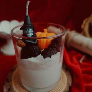 Bougies parfumées d'Halloween Citrouille Fantôme Chauve-Souris Crâne Design Décoration de Fête Créative Cadeau Souvenir - Product Image 5