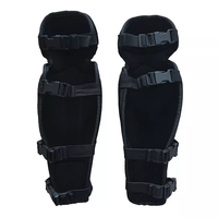 Protège-tibias élastiques réglables et robustes Genouillères Professionnelles Tactiques Extérieur Jardin Travail Sports Équipement de Protection Adultes