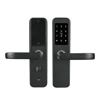 Aluminum Intelligent Ic Card Lock Digital Combination Smart Lock Biometric Fingerprint Smart Door Lock for Home Residence